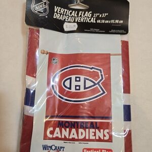 Wincraft Vertical Montreal Canadiens NHL Flag Banner Indoor Outdoor 27" x 37" Sp